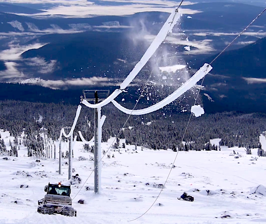 deicing ski lift