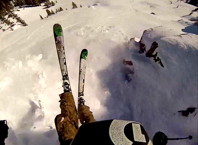 avalanche skier berthoud pass, co
