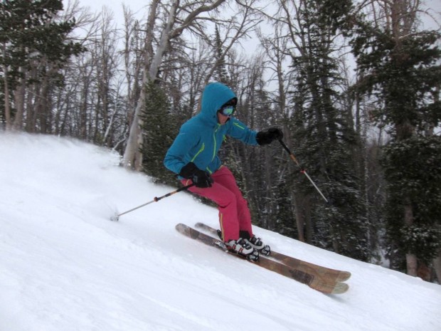 Soft snow on Larkspur