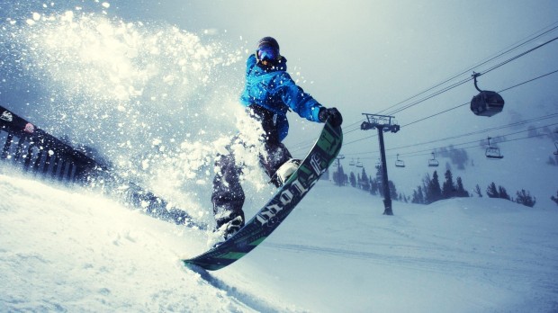 Snowboarding still has soul.