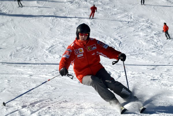 Michael Schumacher in 2005. photo: reuters