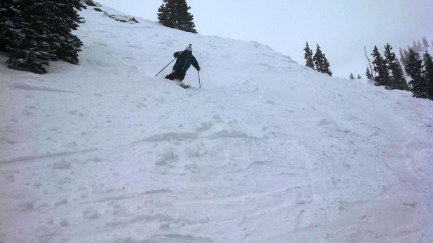 Enrico 'il maestro' ripping the freshies