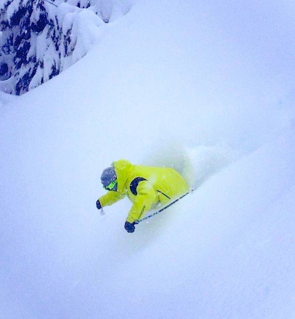 Crystal Mountain, WA on Feb. 18th, 2014 after 66" in two days.  photo:  ted olsen