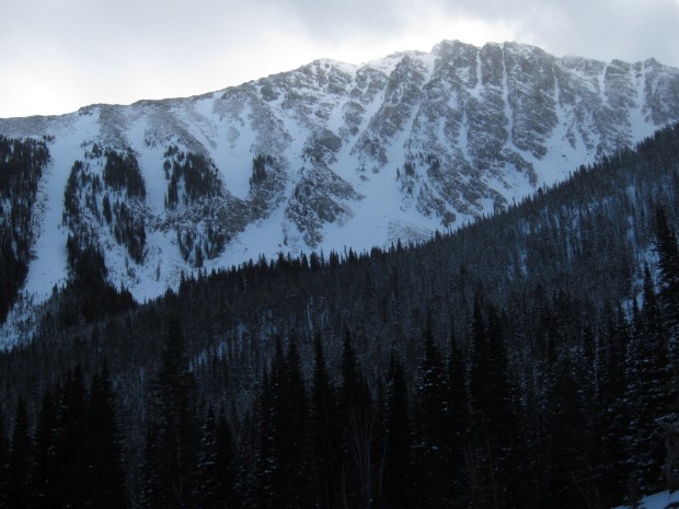 Chutes immediately opposite the yurt