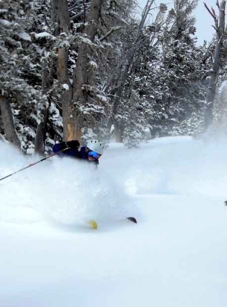 It was deep out there...