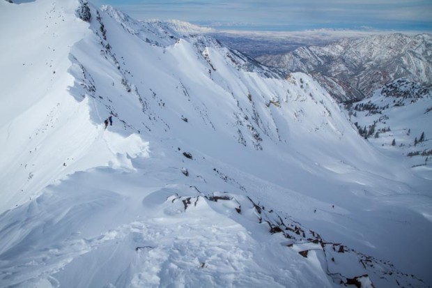 Mt. Superior Avalanche.  image:  Utah Avalanche Center