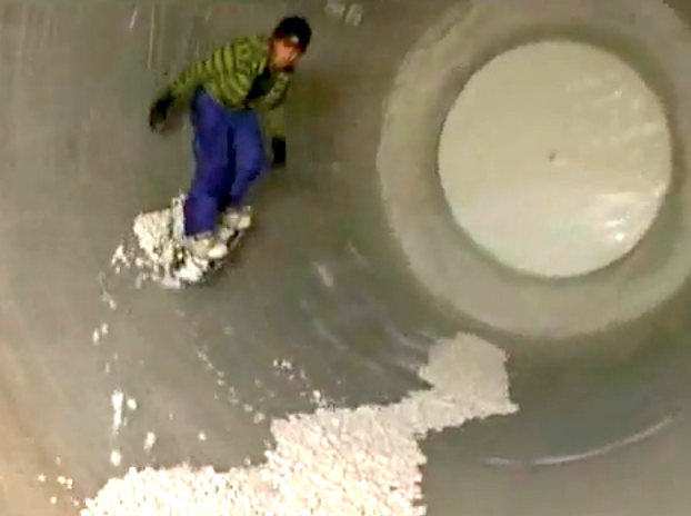 spinning tunnel for snowboard