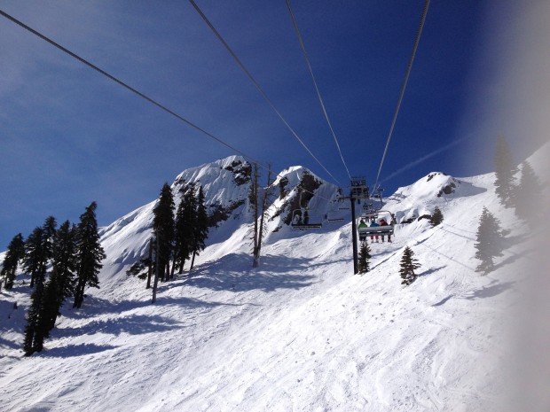 KT-22 on Friday at Squaw.  photo:  snowbrains.com
