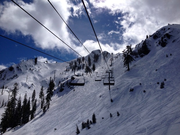 KT-22 on Monday at Squaw. photo: snowbrains.com