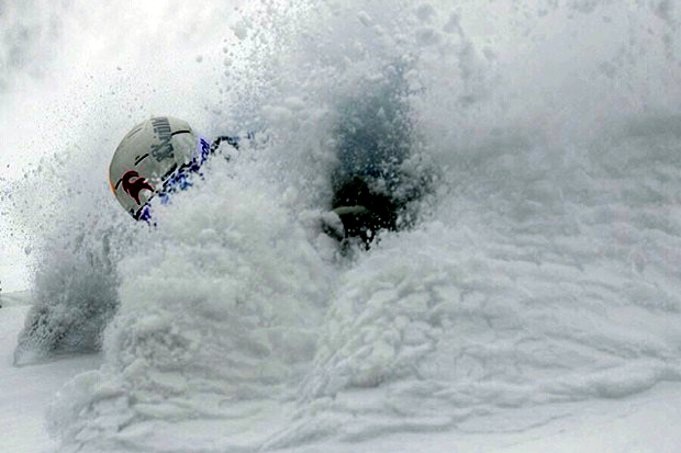 deep powder skiing at Jackson