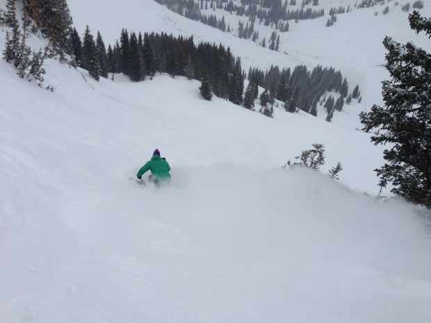 Tom blowing up the cold smoke
