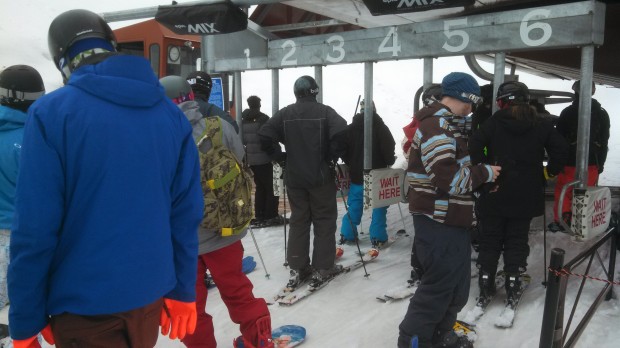 Longest line of the day