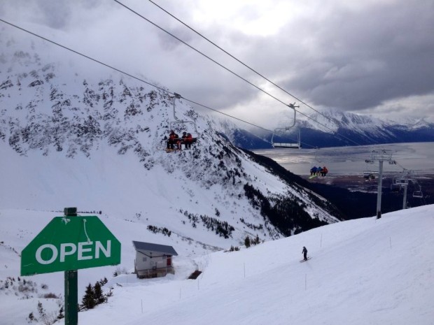 Turnagain Arm and Chair 6 today.