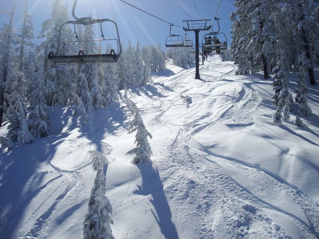 Mt. Bachelor yesterday