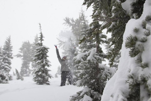 Alpine Meadows in April 25th