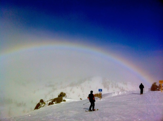 Spring at Squaw Valley.  photo:  snowbrains