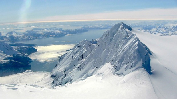Chugach Range near College Fjord.