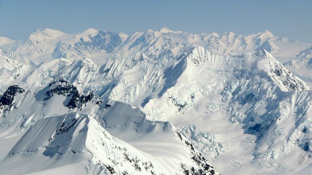 Chugach Range near College Fjord.