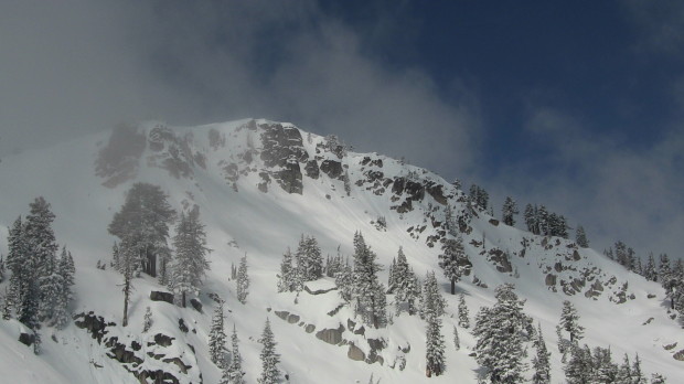 Granite Chief Peak today.  not open