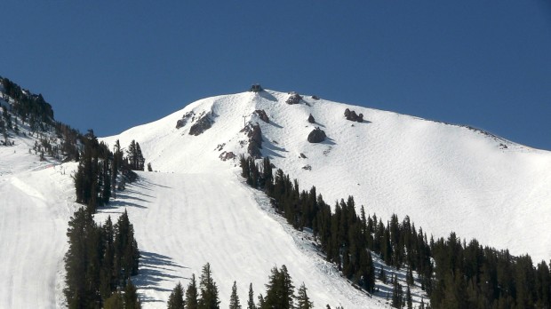 Perfect groomers + solid off piste terrain = Mammoth right now
