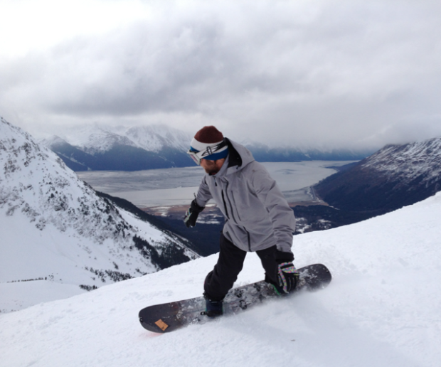 Alyeska, yesterday.