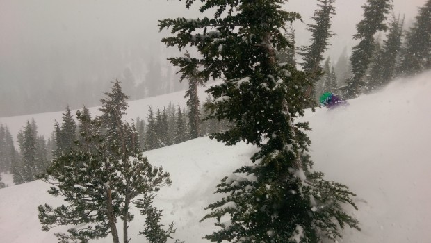 Jonathan Ballou getting freshies on Rogers - 4/25