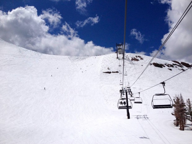 Siberia was skiing well yesterday.