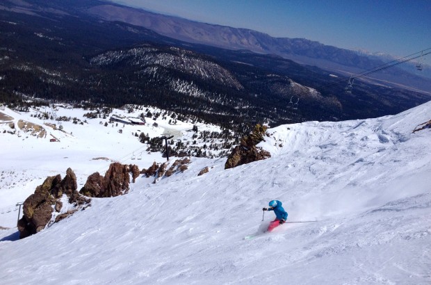 Mammoth yesterday