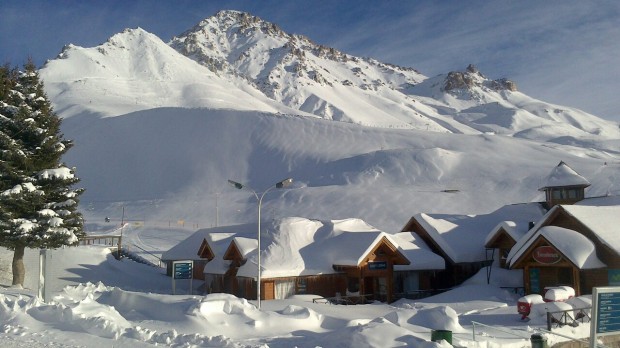 This was Las Lenas mid June last year after there first storm.