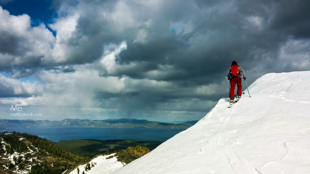 View from the top by the weather station. Photo by Matt Bansak