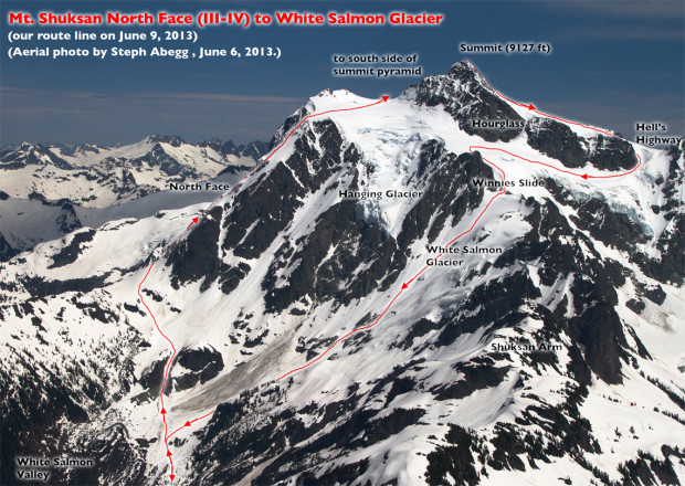 Mt. Shuksan north face