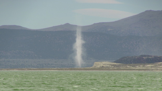 Water spout Mono Lake