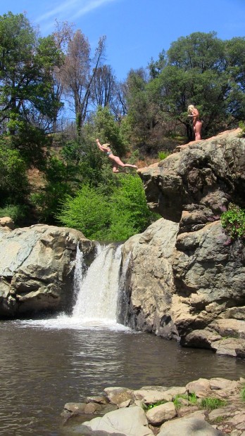 Rainbow Pools today.  