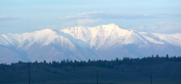 The White Mountains are white again after this week's storm