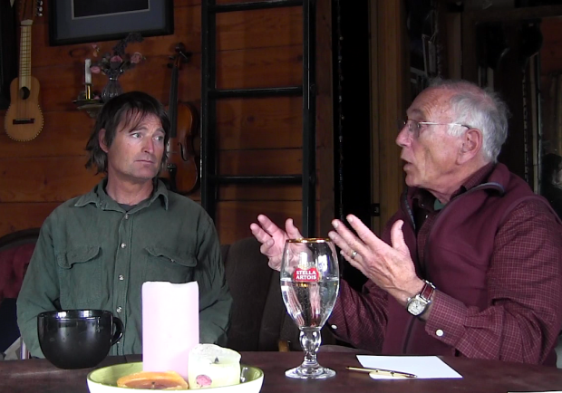 Screen shot from the video interview on Monday with IOV board members Tom Day & Dr. Fred Ilfeld