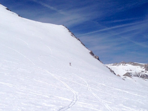 A classy BN scoring some backcountry GNAR points!  False White 