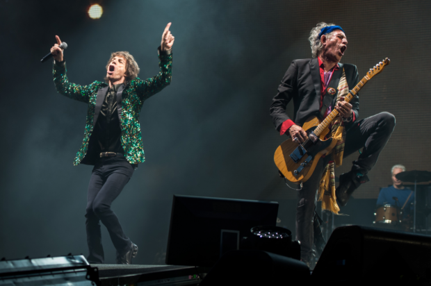 Mick Jagger and Keith Richards