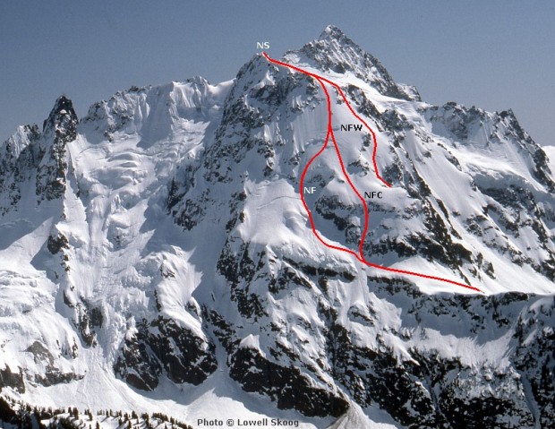 Mt. Shuksan north face