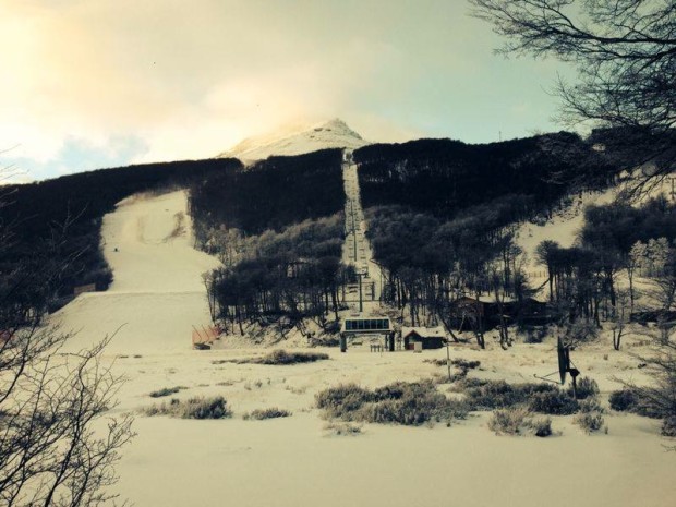 Cerro Castor, Arg.  yesterday.