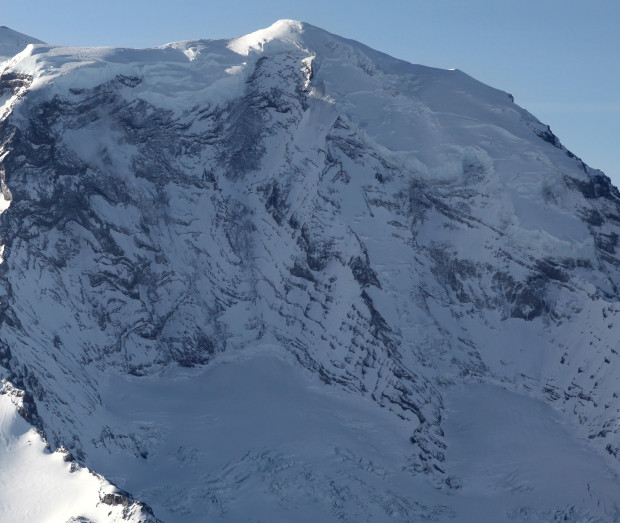 Liberty Ridge is steep