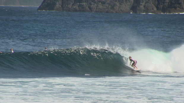 Mawi Lombok.  The right.