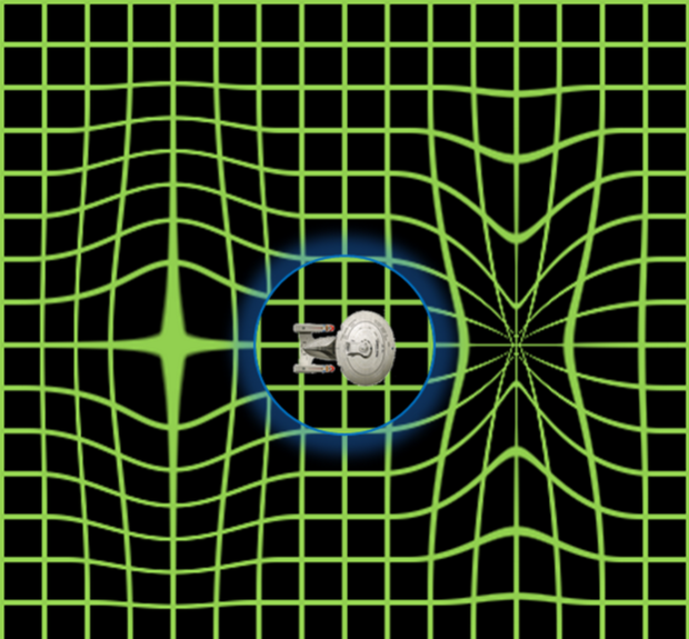 Warp bubble.