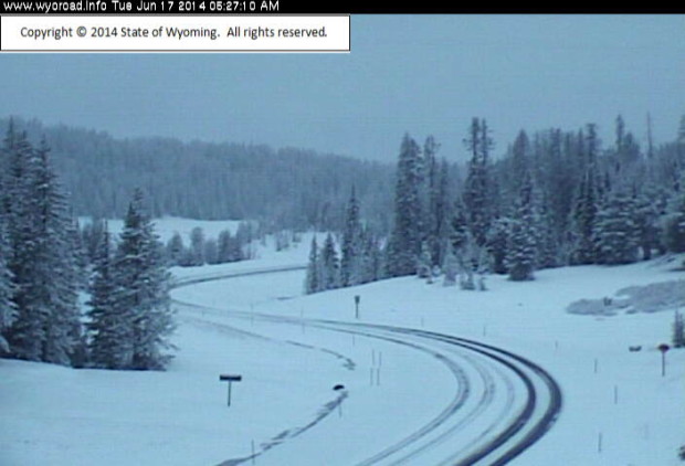 Togwotee Pass, Wy today.