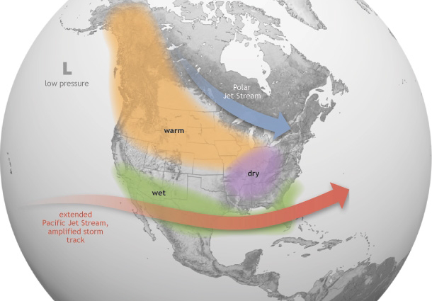 noaa north america forecast