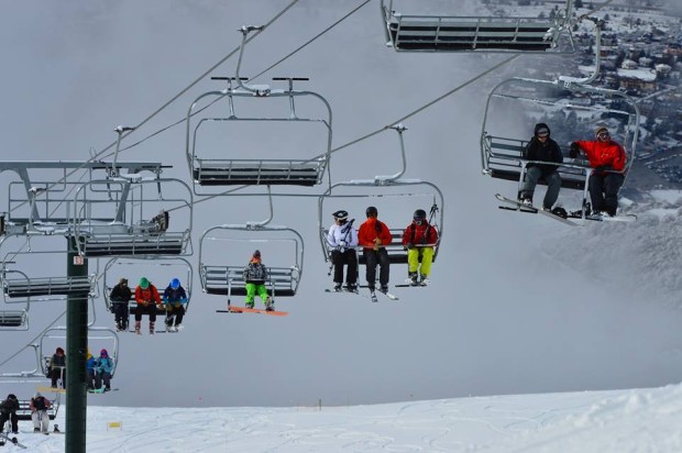 Catedral ski resort, Bariloche, Argentina.  July 2nd, 2014