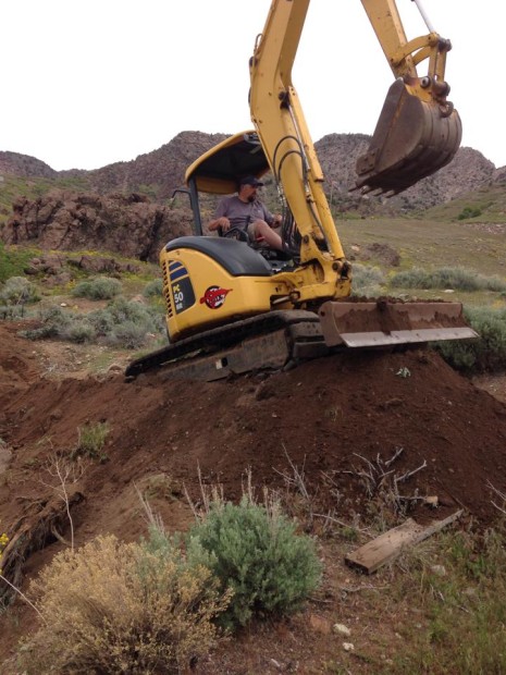 Mountain bike public trail building