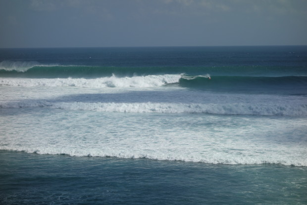 Big one at Uluwatu, Bali.  June 26th, 2014.