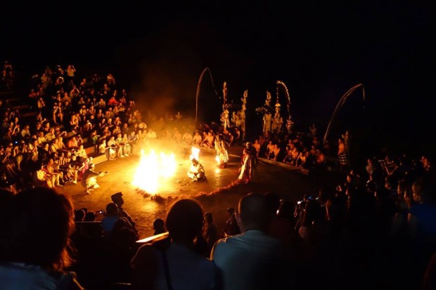 Kecak dance at the Uluwatu Temple, Bali