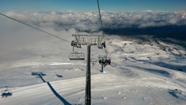 The view back down from the top of Highnoon
