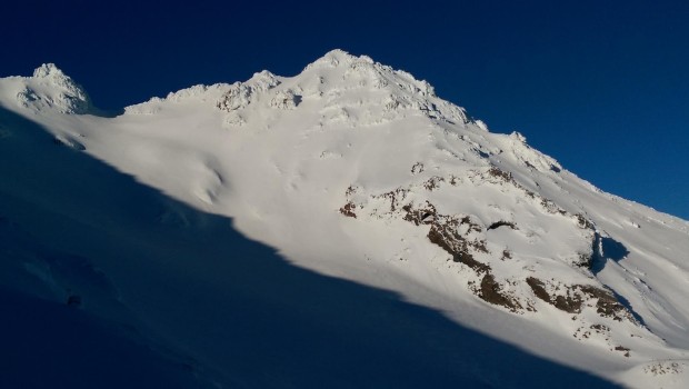 Girdlestone peak staring me down in the afternoon sun